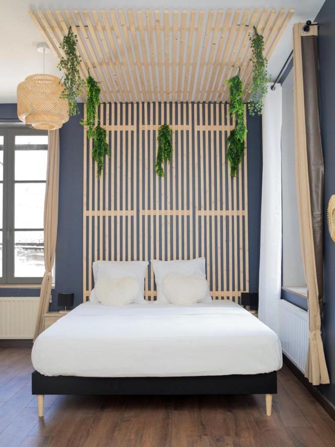 Evasion Tropicale - Studio Avec Spa, Cosy Et Renove Au Coeur De Soissons - 2 Pers Ngoại thất bức ảnh